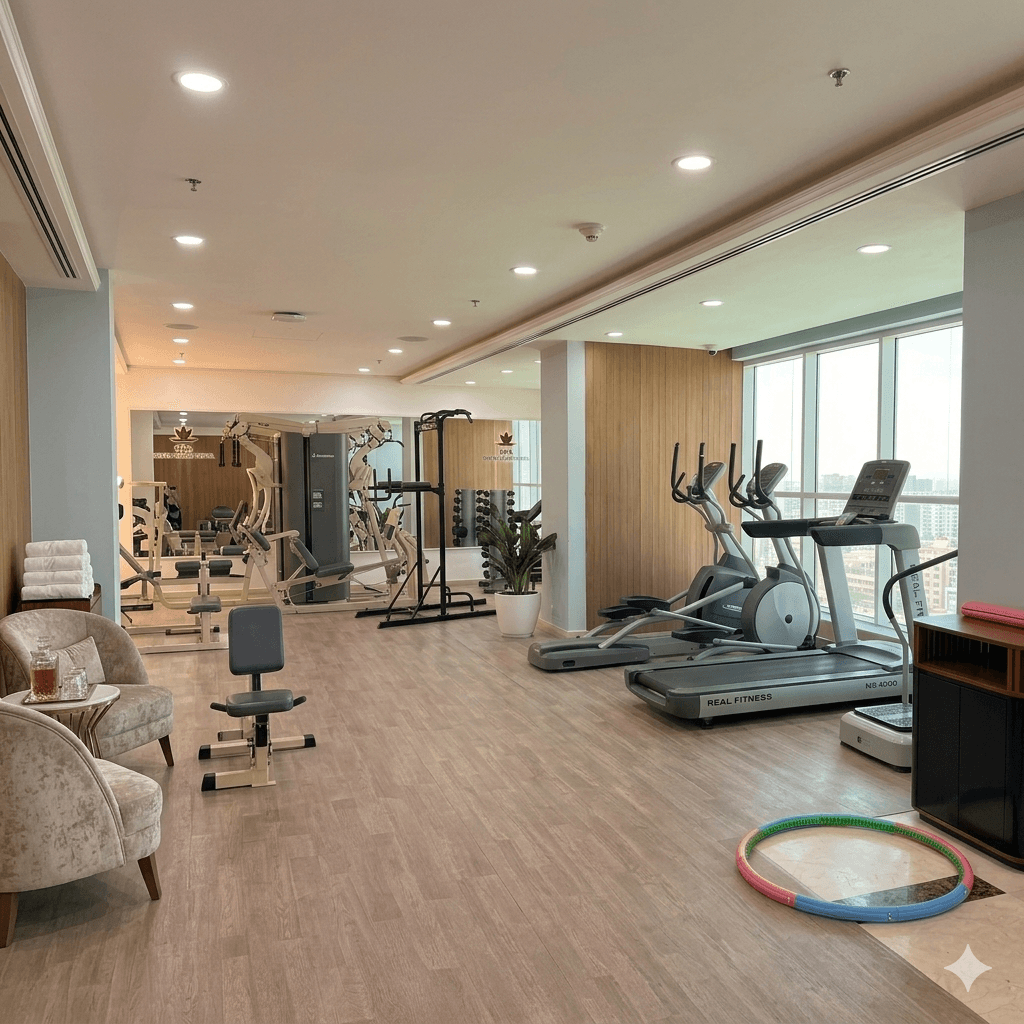 Inhouse full equipped GYM