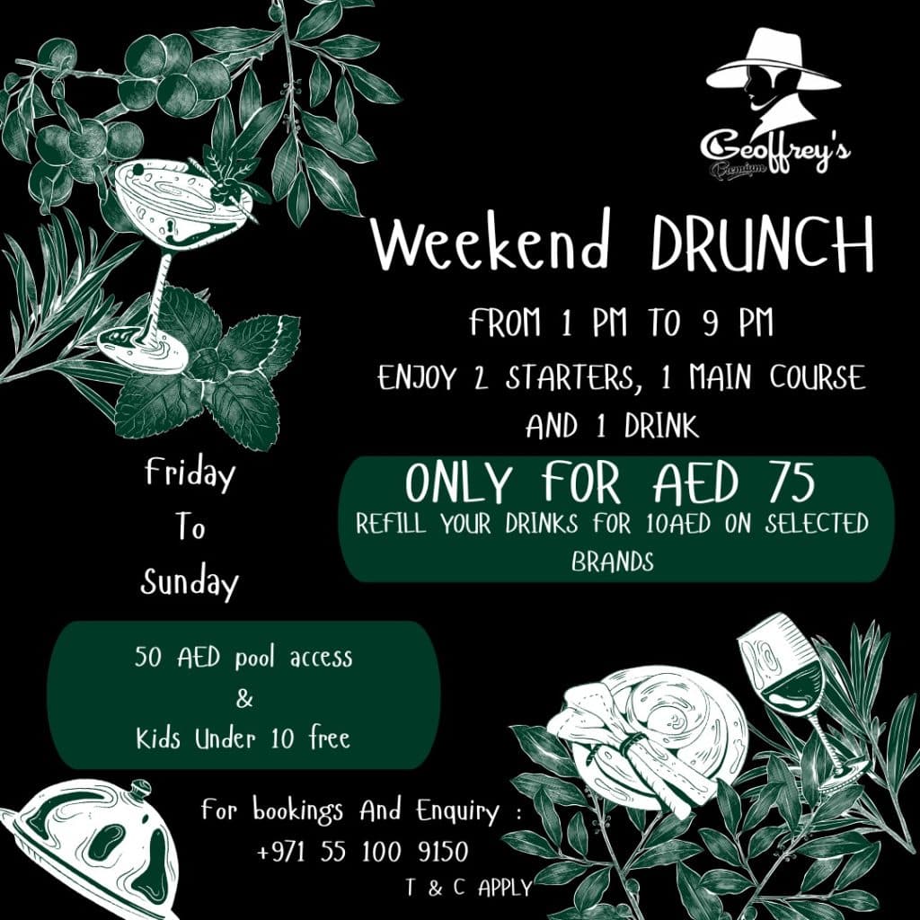 WEEKEND DRUNCH